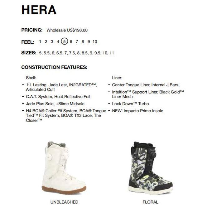 値下げ】RIDE HERA レディース22-23モデル