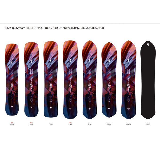 23-24 BC STREAM RIDERS´ SPEC RS62 162cm ウィンタースポーツ 23-24 BC STREAM RIDERS´ SPEC RS62 162cm ウィンタースポーツ