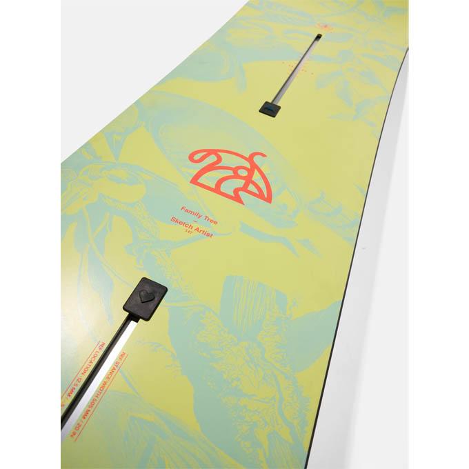 バートン BURTON スノーボード板 ファミリーツリー スケッチアーティスト Gender Neutral FT SKETCH ARTIST 【2025-2026 モデル】の画像