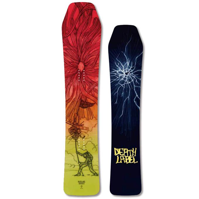 デスレーベル DEATH LABEL スノーボード板 THE COFFIN 【2024-2025