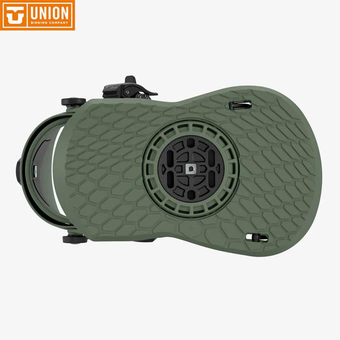 ユニオンUNION スノーボードバインディング STRATA （カラー）OLIVE GREEN 【2025-2026 モデル】の画像