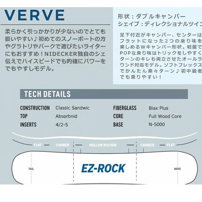 ナイデッカー NIDECKER スノーボード板 VERVE LTD 【2025-2026 モデル】_1