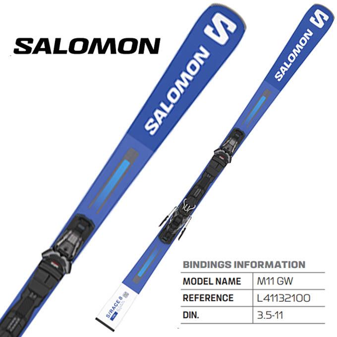 1213-477 SALOMON サロモン verse 8 160cm スキー板 SALOMON サロモン スキー板 【2025-2026】 S/RACE 8 エスレース + M11