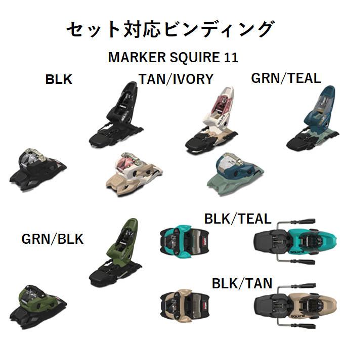 VOLKL フォルクル スキー板 【2023-2024】 SECRET 96 シークレット 96 + MARKER SQUIRE 11 【金具付き スキーセット】_2