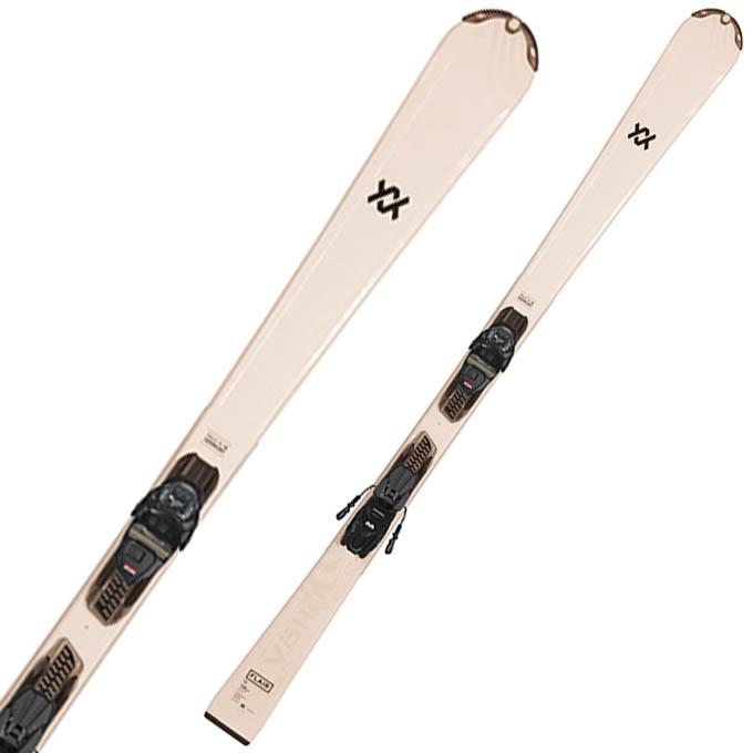 【美品】Volkl FLAIR 72 144cm スキー 板 レディース 女性 VOLKL フォルクル スキー板 レディース 【2024-2025】 FLAIR 72 フレア