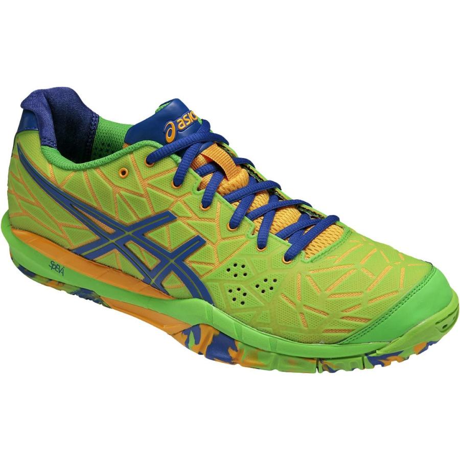 ハンドボールシューズ ゲルブラスト 26.5㎝ 橙×紺 新品未使用タグ付き箱あり ASICS（アシックス） 【ハンドボールシューズ 特価】 ゲルファイヤー