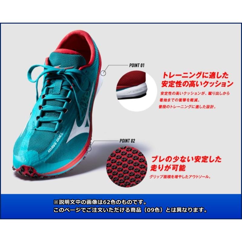 MIZUNO（ミズノ） ランニングシューズ ウエーブデュエル WAVE DUEL
