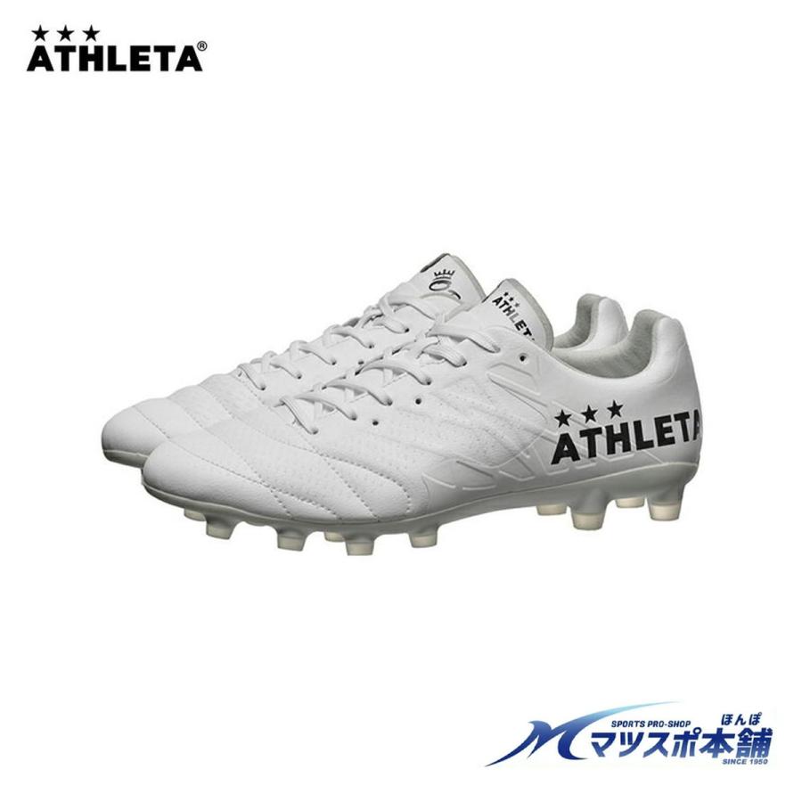 ATHLETA サッカーシューズ ホワイト スパイク アスレタ（ATHLETA）（メンズ）サッカースパイク 天然芝・人工芝・土