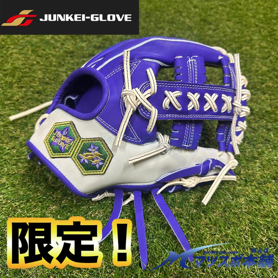 ジュンケイ 硬式グローブ 内野用 JG-593A ジュンケイグラブ JUNKEI-GLOVE 専用グラブ袋付き アラミドシリーズ