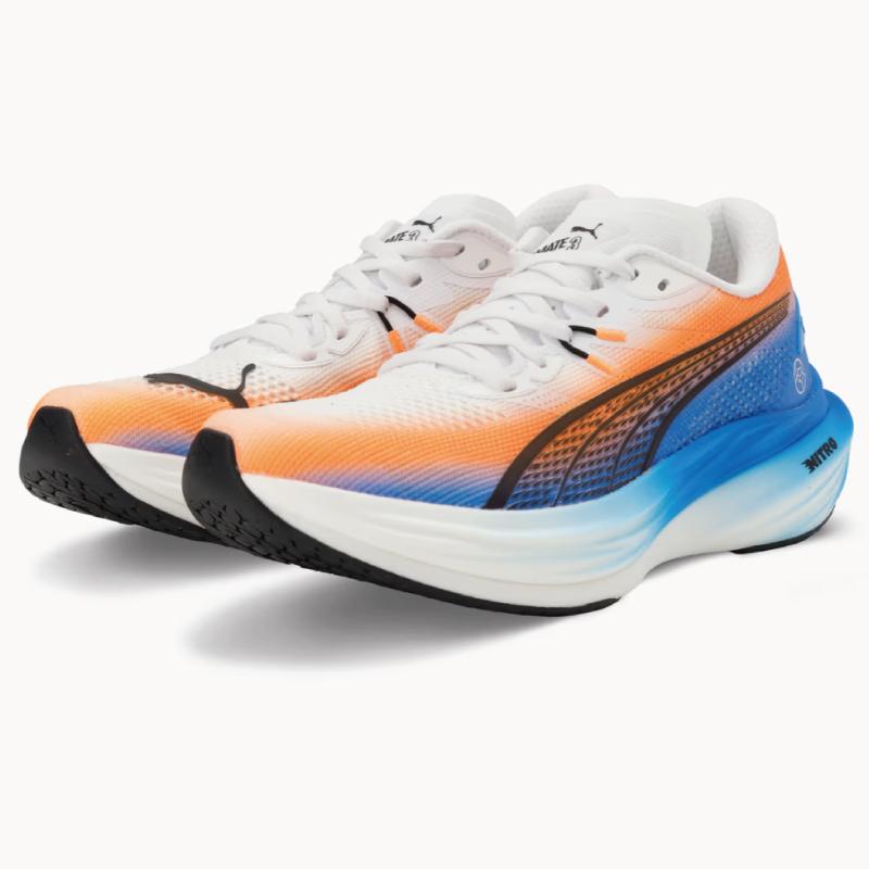 プーマ PUMA ディヴィエイトニトロ3 オレンジ 25cm PUMA（プーマ） ディヴィエイト ニトロ 3 EKIDEN（313422-01