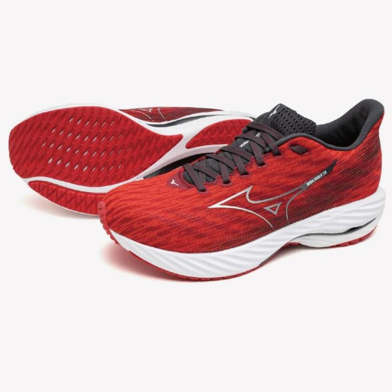 ミズノ　ウェーブライダー28 SW スーパーワイド　4E 29.０cm レッド MIZUNO（ミズノ） 【ポイント10倍！】Mizuno/ミズノ ウエーブライダー
