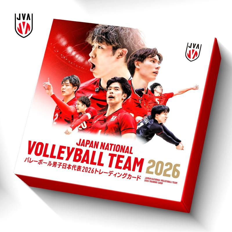 予約】バレーボール 男子日本代表 2026 トレーディングカード BOX/K