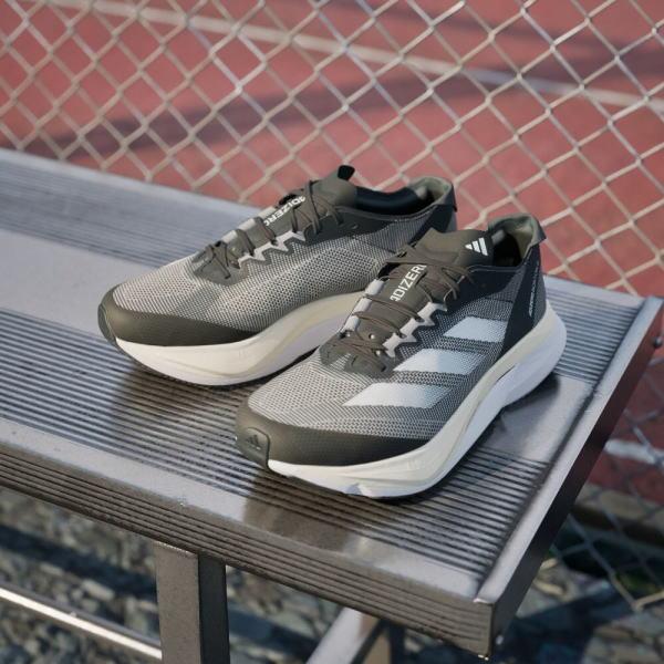 adidas アディダス ランニングシューズ ADIZERO BOSTON 12 WIDE H03613 メンズ アディゼロ ボストン ワイド 幅広 トレーニング 高反発推進テクノロジー搭載｜sports-diary｜09