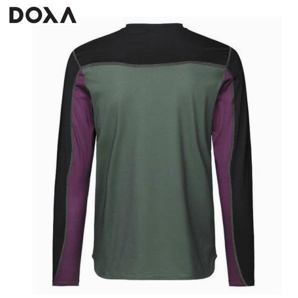 DOXA ドクサ ランニング 長袖シャツ TAYLOR TEE LS CONTRAST DRAM1192 メンズ CYPRESS｜sports-diary｜02