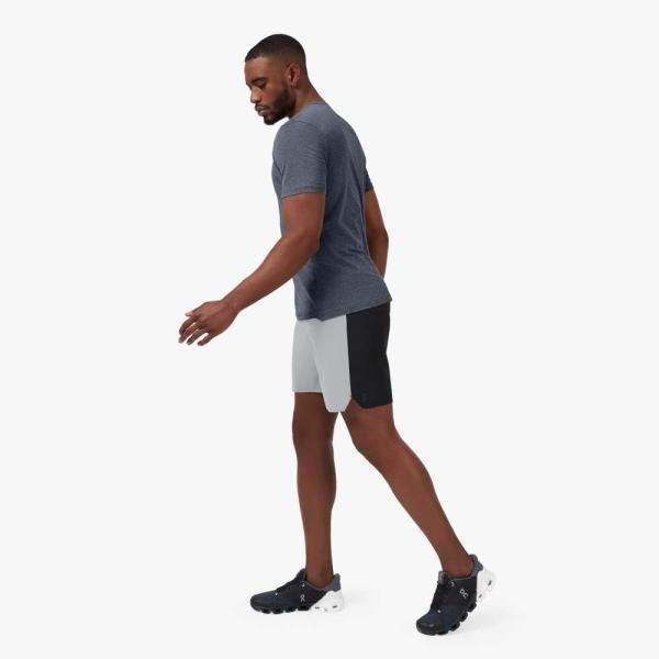 On オン ランニングパンツ ライトウエイトショーツ Lightweight Shorts 125.00301M Glacier/Black|sports-diary|03