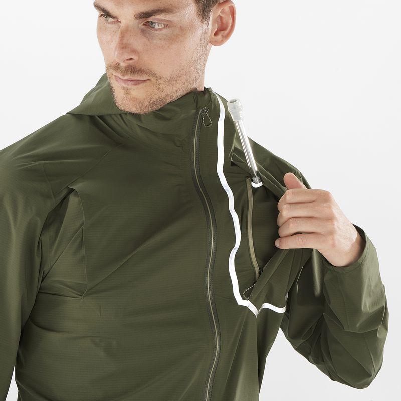 SALOMON サロモン トレイルランニング レインジャケット BONATTI SALOMON サロモン トレイルランニング レインジャケット BONATTI