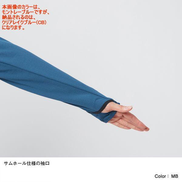 THE NORTH FACE ザノースフェイス ランニング フリースジャケット Flyweight Versa Hoodie NLW72070 レディース クリアレイクブルー｜sports-diary｜08