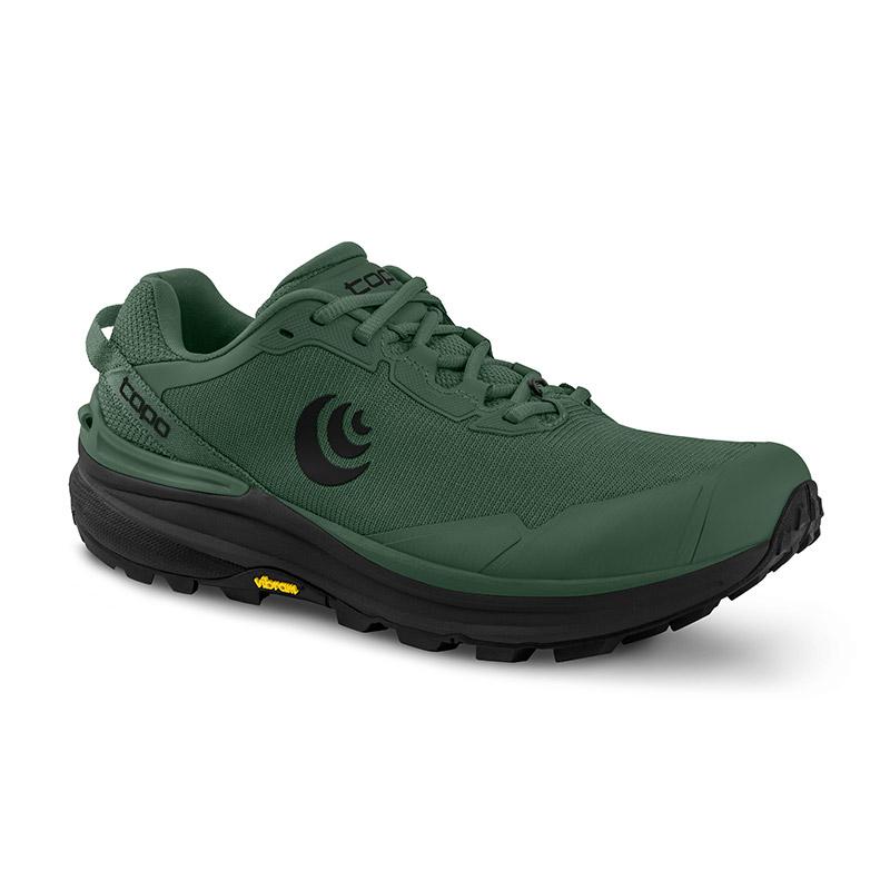 トポ アスレチック topo athletic トレイルランニングシューズ TRAVERSE メンズ 0200640142241 Dark Green/Charcoal アウトドア ビブラムソール クッション 幅広｜sports-diary｜02