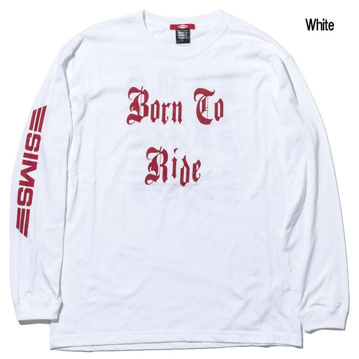 シムススケートスタイル SIMS SKATE STYLES BORN TO RIDE L/S T-SHIRT 18ES-SSS016 スケートスタイル 長袖Tシャツ｜sports-ex｜04