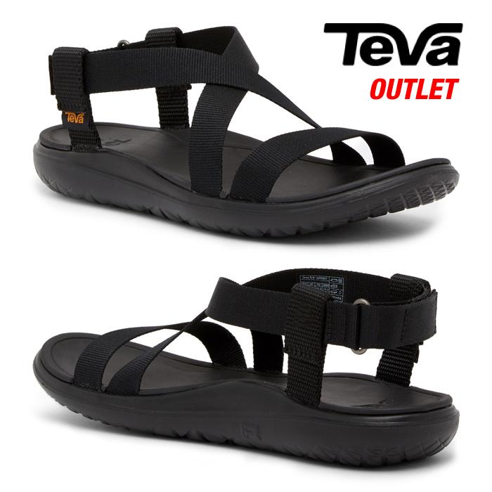 テバ サンダル TEVA WOMEN'S TERRA-FLOAT LIVIA Black/Black(Bblc) 1009807 ウィメンズ テラフロート リビア スポーツサンダル OUTLET｜sports-ex