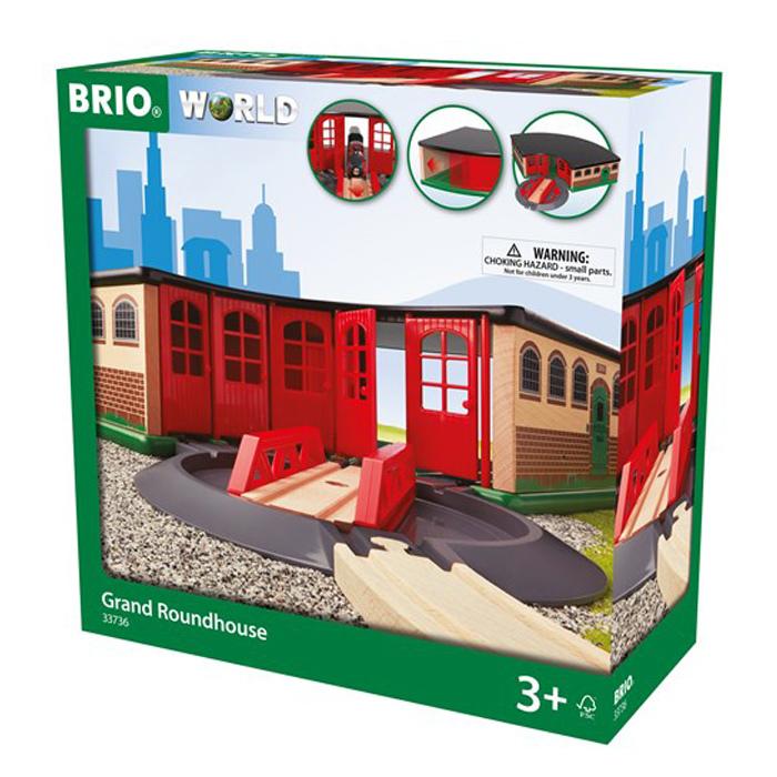 ブリオ おもちゃ BRIO GRAND ROUNDHOUSE 33736 大型車庫 オモチャ 玩具