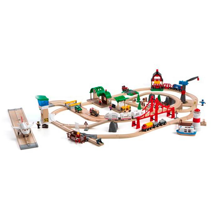 ブリオ おもちゃ BRIO RAILWAY WORLD DELUXE SET 33766 ワールド