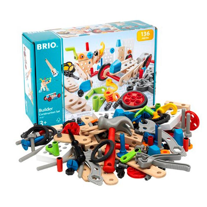 ブリオ おもちゃ BRIO BUILDER CONSTRUCTION SET 34587 ビルダー コンストラクションセット オモチャ 玩具｜sports-ex