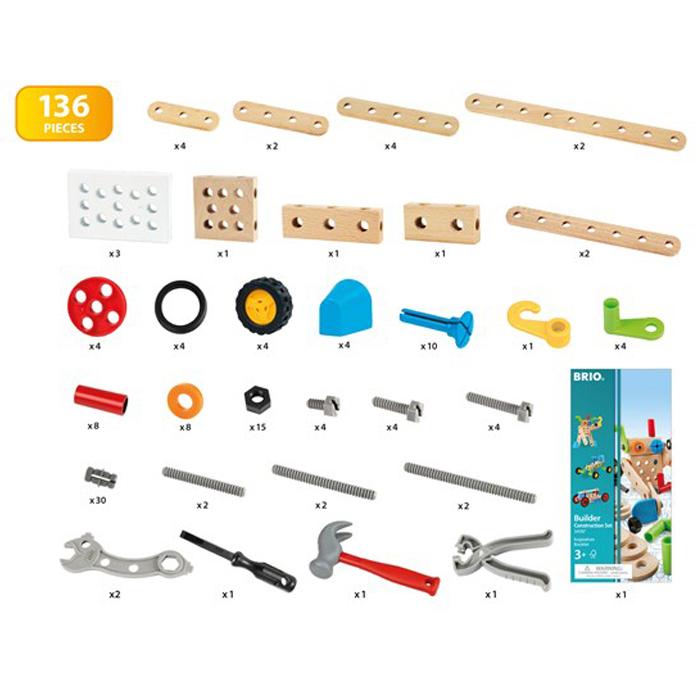 ブリオ おもちゃ BRIO BUILDER CONSTRUCTION SET 34587 ビルダー コンストラクションセット オモチャ 玩具｜sports-ex｜13