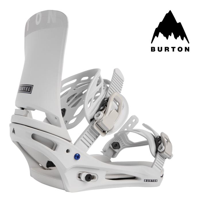 バートン ビンディング 金具 22-23 BURTON MEN'S CARTEL Re:Flex Gray Cloud カーテル リフレックス スノーボード バインディング メンズ 日本正規品 予約