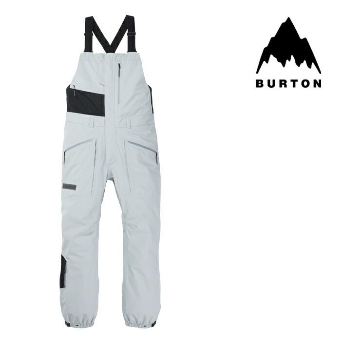 バートン ウェア パンツ 22 23 Burton Men S Carbonate Gore Tex 3l Bib Pants Gray Cloud ゴアテックス ビブパンツ スノーボード メンズ 日本正規品 予約 期間限定送料無料