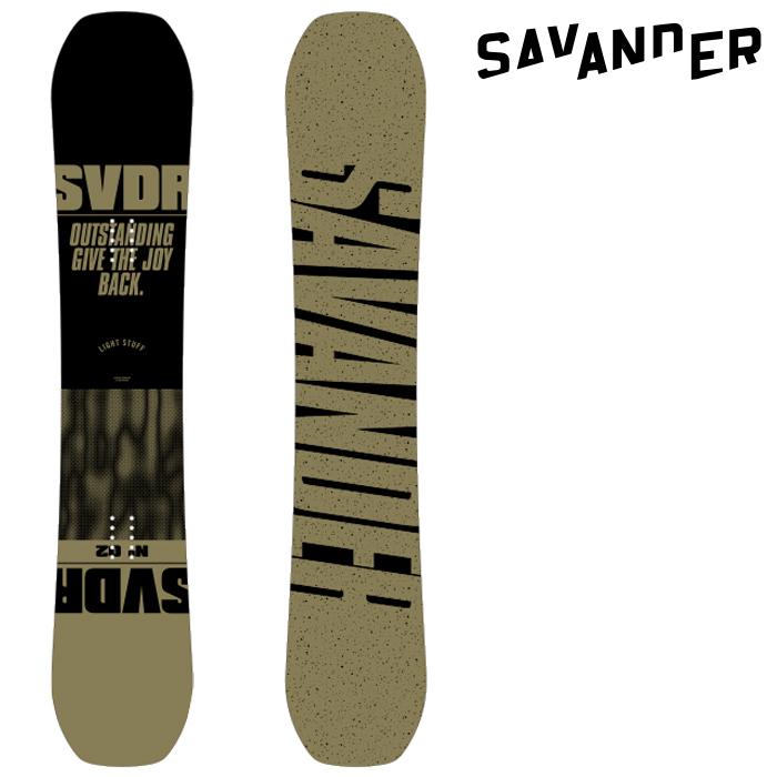 SAVANDER（サバンダー） 日本正規品 スノーボード 板 22-23 SAVANDER 