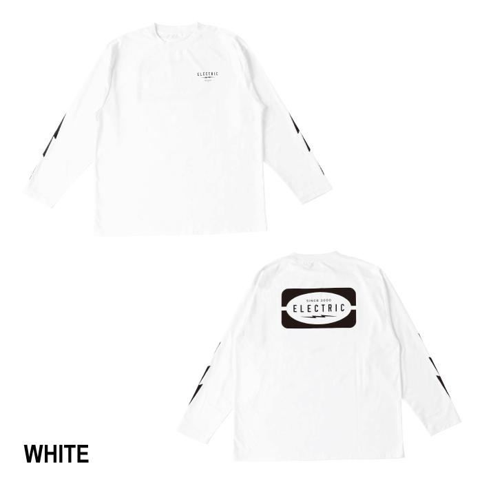 長袖 パフォーマンス Tシャツ エレクトリック 23-24 ELECTRIC TINKER DRY L/S TEE Black / White ロンT 日本正規品｜sports-ex｜05