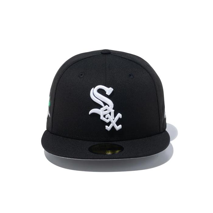 ニューエラ NEW ERA 59FIFTY MLB State Flowers シカゴ・ホワイトソックス ブラック 14109910 キャップ 帽子 日本正規品｜sports-ex｜04