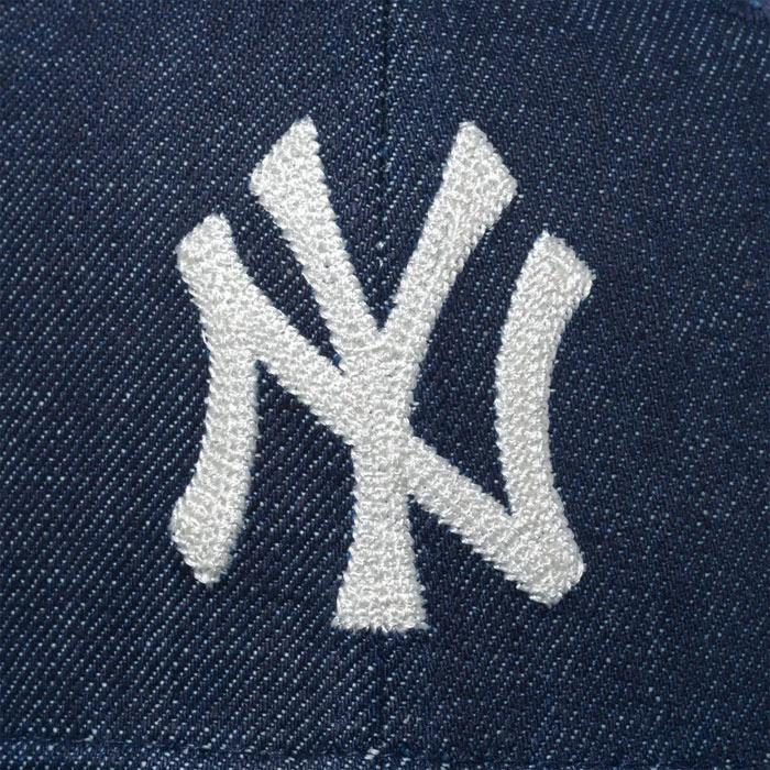 ニューエラ NEW ERA Youth 9FIFTY Denim ニューヨーク・ヤンキース Subway Series インディゴデニム 52-55.8cm 14111883 キッズ キャップ 帽子 日本正規品｜sports-ex｜07