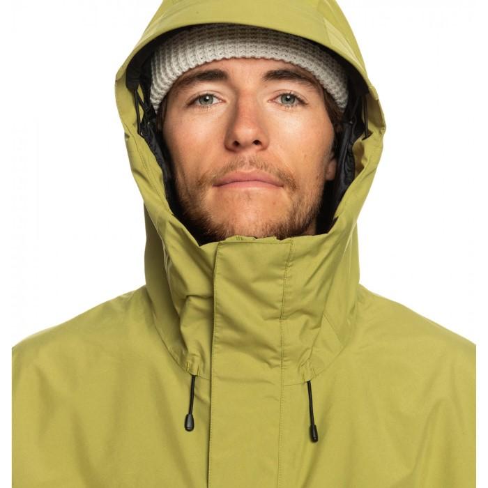 スノーボード ウェア ジャケット クイックシルバー QUIKSILVER HIGH ALTITUDE GORE-TEX JK GLJ0 Green Olive EQYTJ03406 MEN'S 23-24 日本正規品｜sports-ex｜08