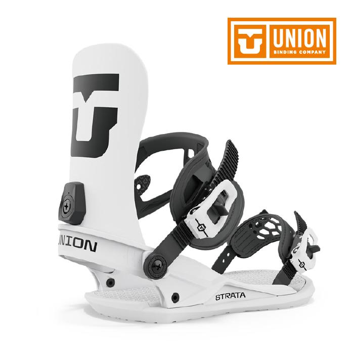 UNION STRATA ビンディング ホワイト Union Strata ビンディング ホワイト/ブラック Strata Men's Snowboard