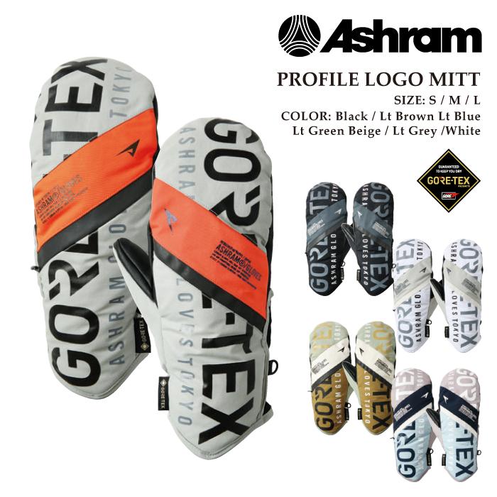 日本正規品 スノーボード ミット アシュラム ASHRAM PROFILE LOGO MITT