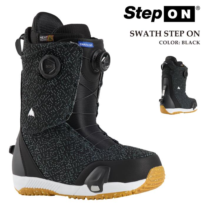 Burton Swath スノーボードブーツ ブラック BURTON 日本正規品 スノーボード ブーツ バートン MENS SWATH STEP ON