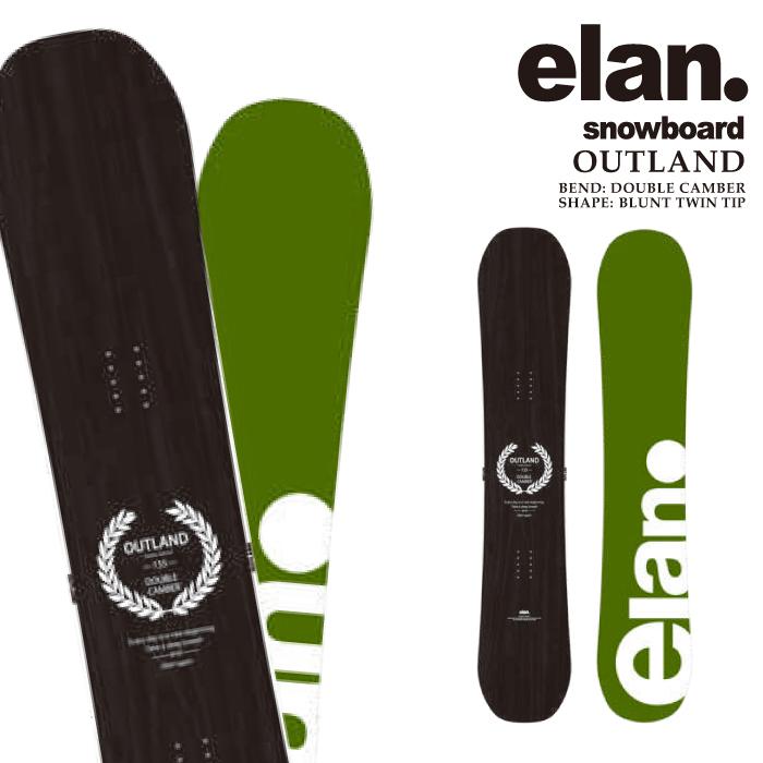 elan（エラン） 日本正規品 スノーボード 板 ELAN OUTLAND Black 