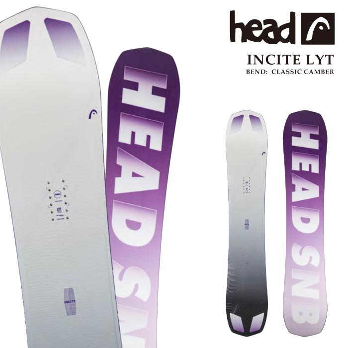 ウィンタースポーツ head INCITE スノーボード グレー/パープル156