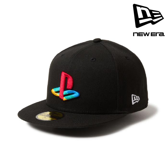 帽子 59FIFTY PlayStation newera 7 3/8 NEW ERA（ニューエラ） 日本正規品 NEWERA 59FIFTY PlayStation