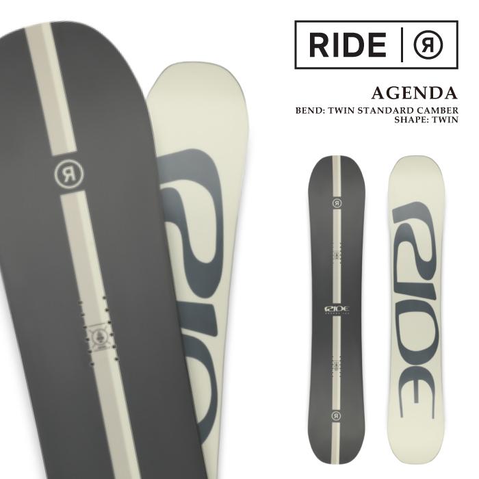 RIDE（ライド） 日本正規品 スノーボード 板 RIDE AGENDA アジェンダ