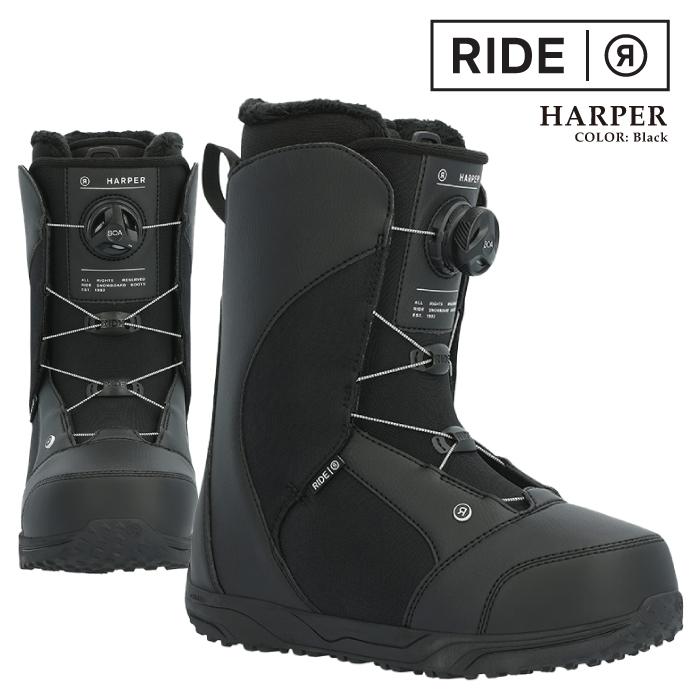RIDE X HARPER スノーボードブーツ ブラック　24.5㎝ RIDE 日本正規品 スノーボード ブーツ ライド HARPER Black ハーパー