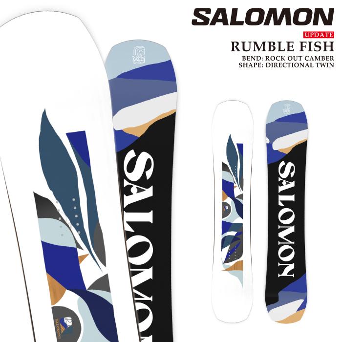 SALOMON（サロモン） 日本正規品 スノーボード 板 SALOMON RUMBLE FISH