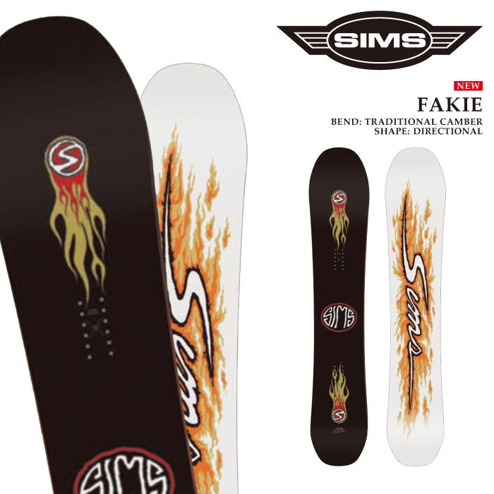 SIMS 日本正規品 スノーボード 板 シムス SIMS FAKIE フェイキー