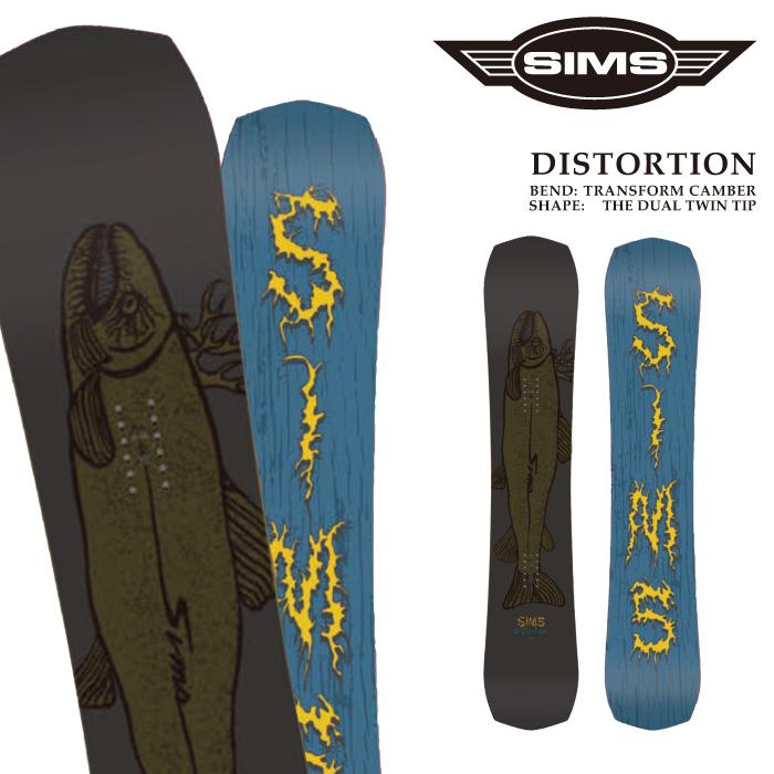 SIMS 日本正規品 スノーボード 板 シムス SIMS DISTORTION