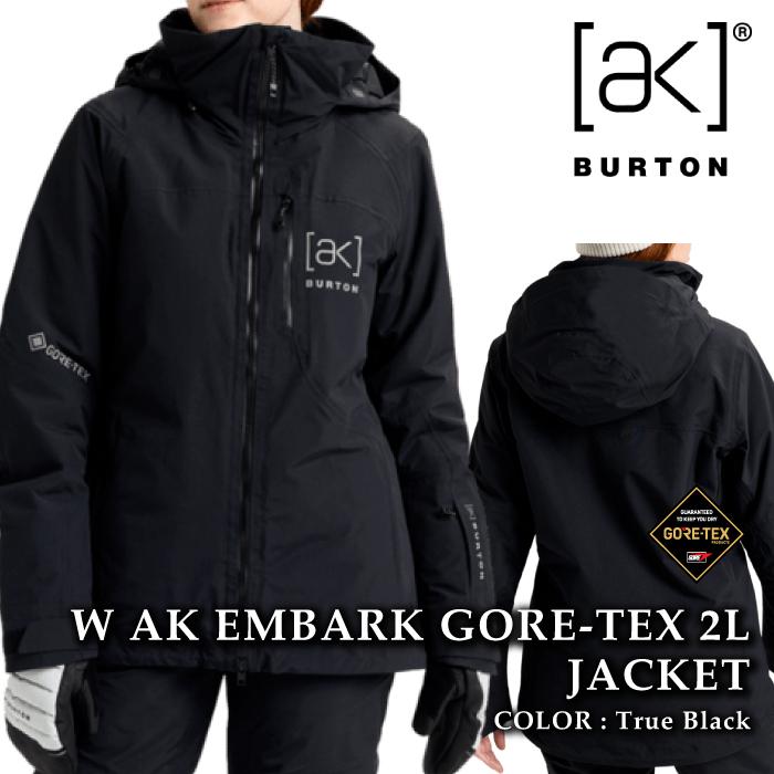 美品　BURTON ak バートン　スウォッシュジャケット　スノボウェア　黒　S BURTON（バートン） 日本正規品 スノーボード ウェア ジャケット