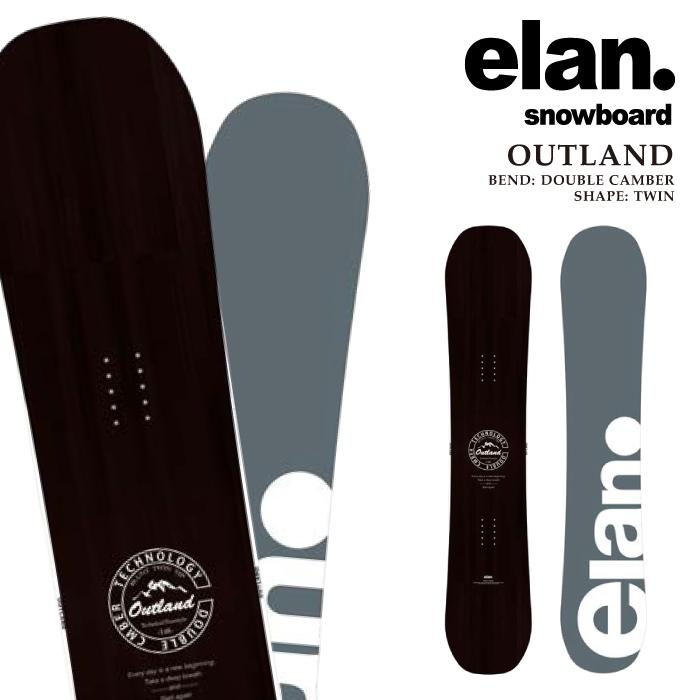 elan（エラン） 日本正規品 スノーボード 板 ELAN OUTLAND Black