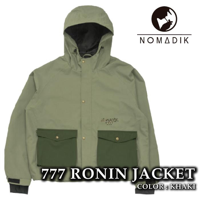 日本正規品 スノーボード ウェア ジャケット ノマディック NOMADIK 777