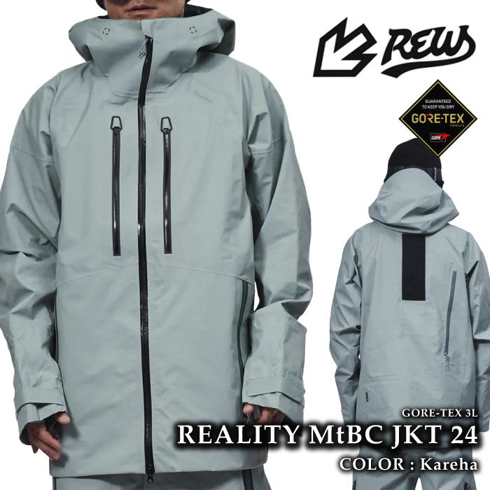 REW 日本正規品 スノーボード ウェア ジャケット アールイーダブリュー REW REALITY MtBC JKT 24 Kareha ...